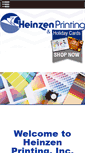Mobile Screenshot of heinzenprinting.com